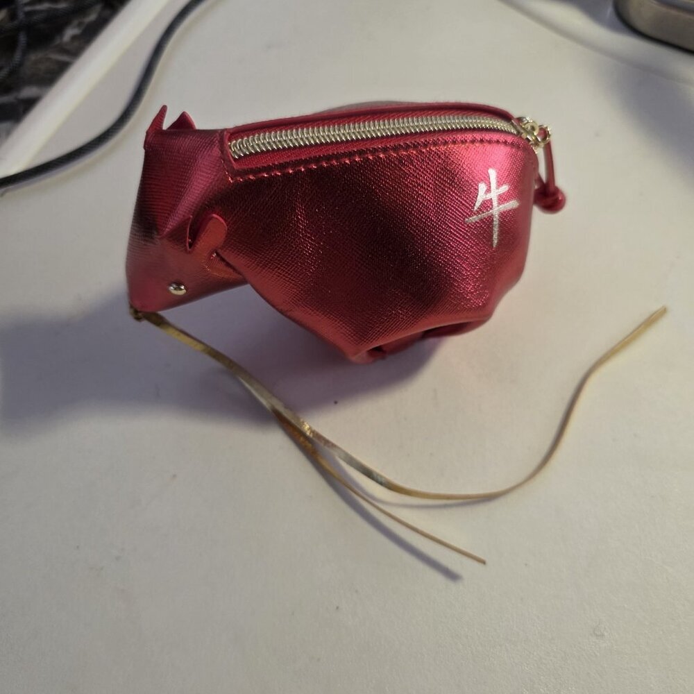 Estee Lauder Chinese New Year 2021 Ltd Ed Red Ox Coin Purse Makeup Pouch - Picture 2 of 7